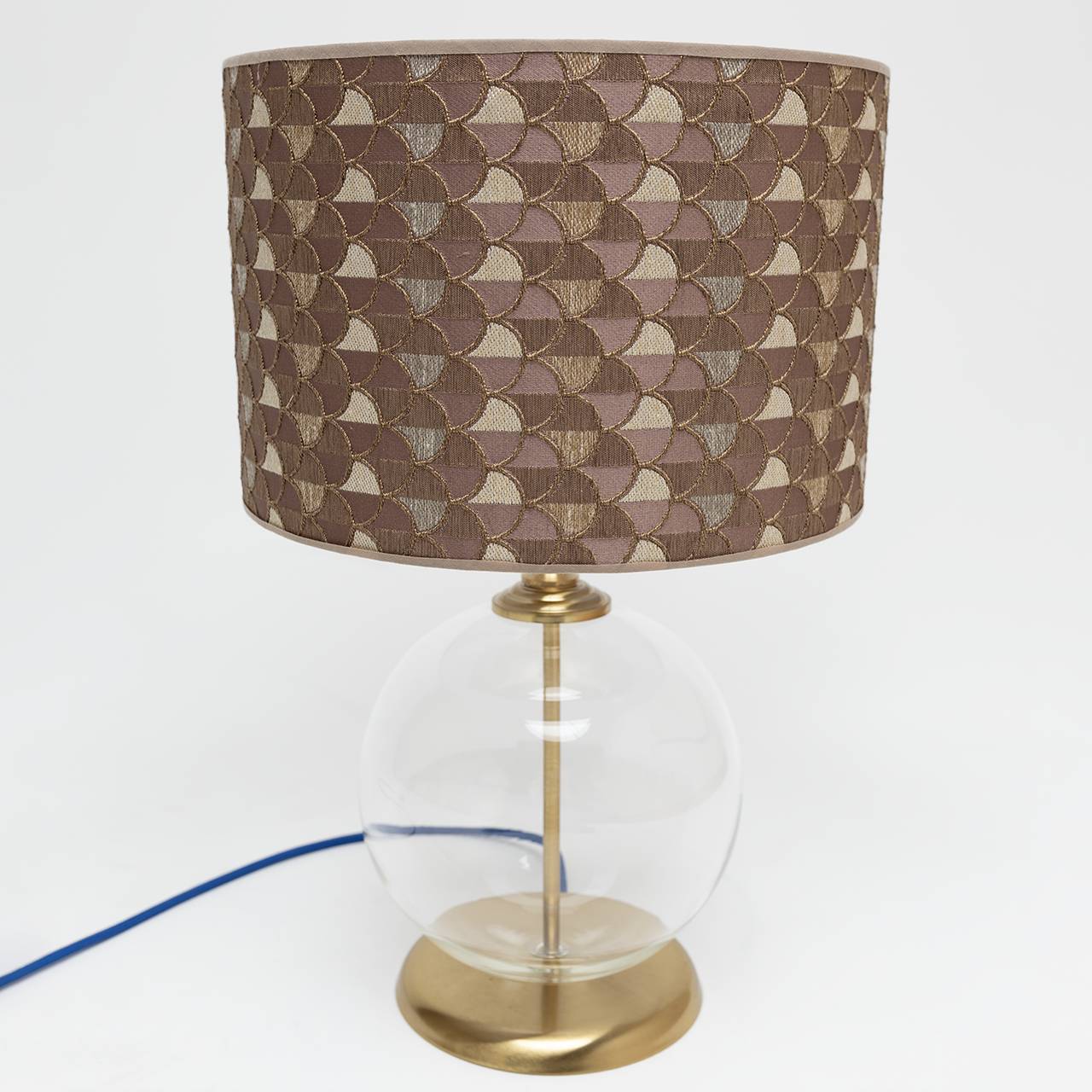 Mermaid Pirinç Abajur