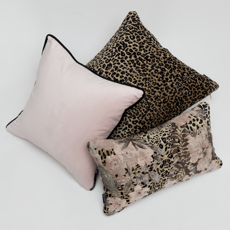 Wild Bloom 3'lü Kırlent Seti