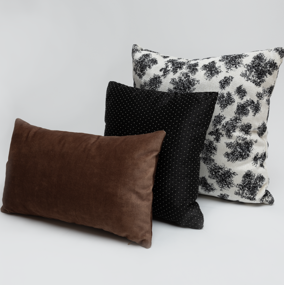 Midnight Coffee 3'lü Kırlent Seti